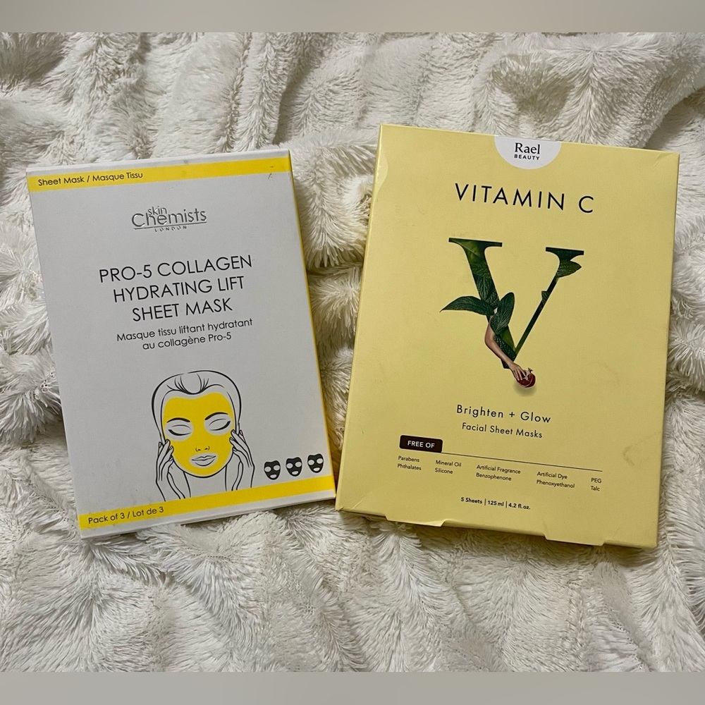 New facial sheet mask